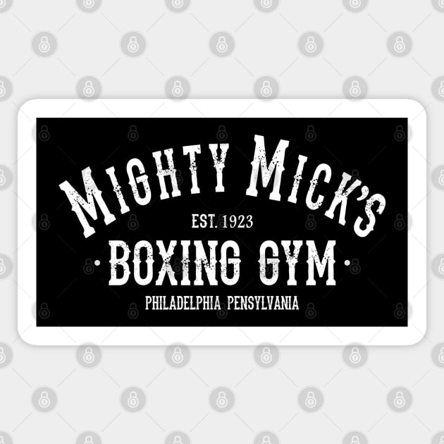 Mod.4 Mighty Mick's Boxing Club Philadelphia Sticker by parashop